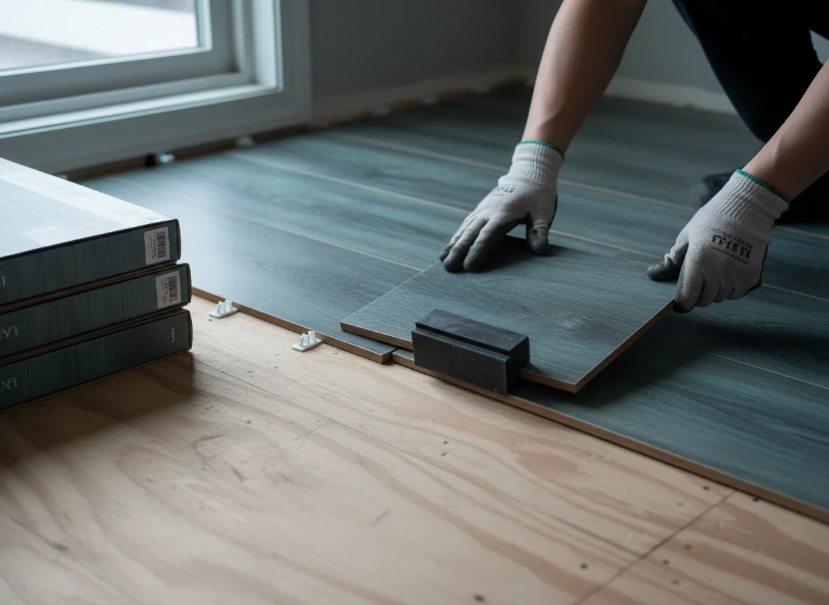 Luxury Vinyl Plank Installation company in Arnold, KS